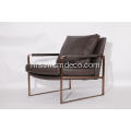 Kerusi Lounge Zara Stainless Steel moden